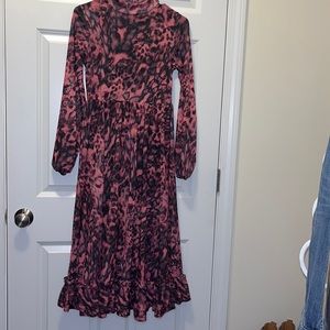 Animal Midi Dress